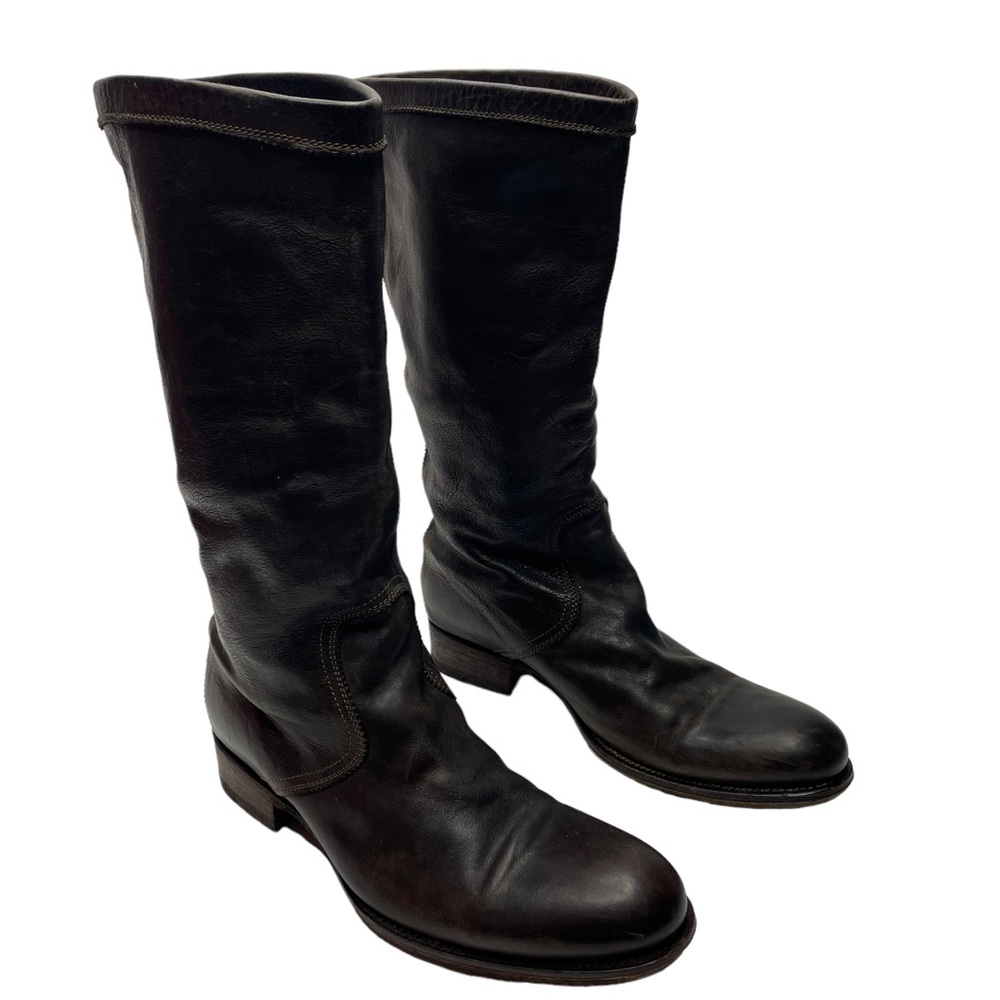 n.d.c. | Made By Hand Lusitania Brown Leather Riding Boots 38.5